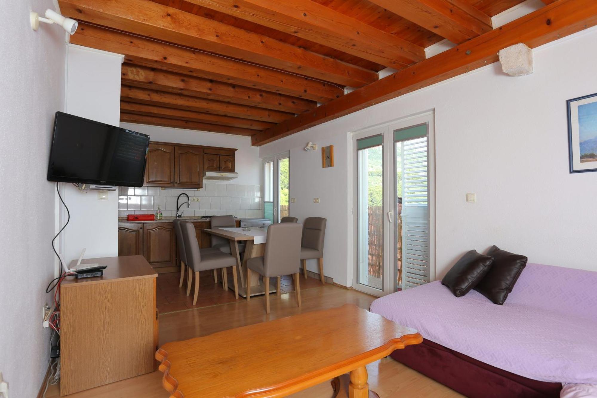Apartments With A Parking Space Brela, Makarska - 789 Rom bilde